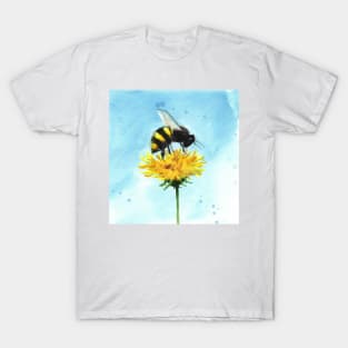 Smudgy Bee Gets Pollen T-Shirt